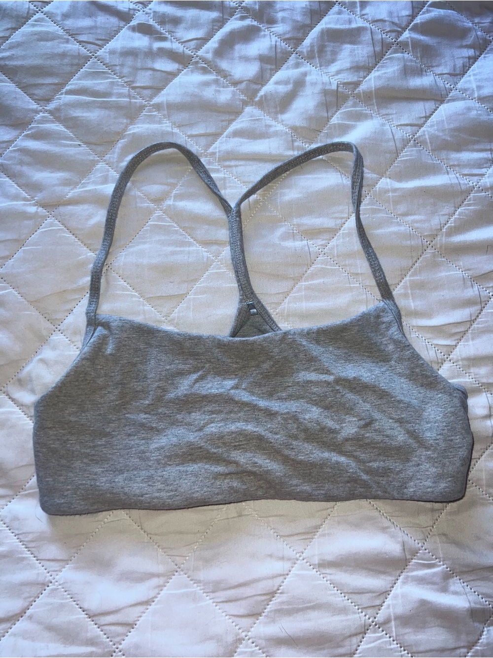 Garage Gray Seamless Bralette — Light Support